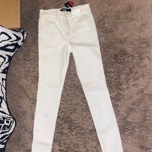 Brand New White Express Jeans